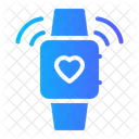 Heart Rate Digital Watch Fitness Watch Icon