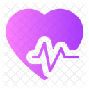 Heart Rate Heart Cardiogram Icon
