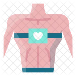 Heart rate belt  Icon
