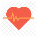 Heart Rate Health Monitor Icon