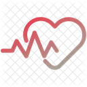 Heart Rate Healthy Medical Icon