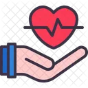 Heart Rate Insurance  Icon