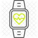 Smartwatch Heart Monitor Heart Rate Icon