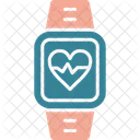 Heart Rate Monitor Smartwatch Technology Icon