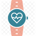 Heart Rate Monitor Smartwatch Technology Icon
