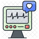 Heart rate monitor  Icon