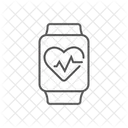 Heart Rate Monitor Medical Health Icon