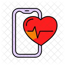 Heart rate monitor  Icon