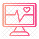 Heart Rate Monitor Ecg Monitor Cardiology Icon