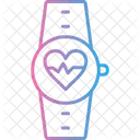 Heart Rate Monitor Smartwatch Technology Icon