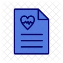 Heart Rate Report  Icon