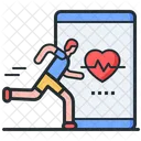 Heart Rate Tracker App  Icon