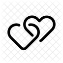 Relation Heart Bond Icon