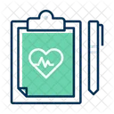 Report Heart Report Health Icon