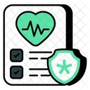 Heart Report Health Report Cardio Report Icon