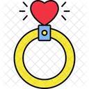 Heart Ring Ring Jewelry Icon