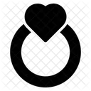 Heart Ring Diamond Ring Wedding Ring Icon