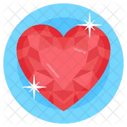 Heart Ruby  Icon