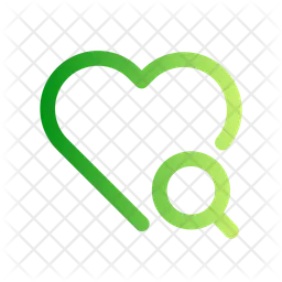 Heart-search Logo Icon