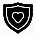 Heart security  Icon