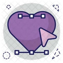 Heart Selection Tool  Icon