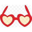 Heart Shade Of Glasses  Icon
