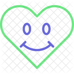 Heart Shape Emoji  Icon