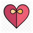 Heart Shape Gift  Icon