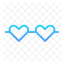 Heart Shape Glasses  Icon