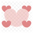 Heart Shape Note  Icon