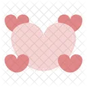 Heart Shape Note  Icon