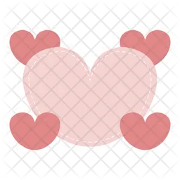 Heart Shape Note  Icon