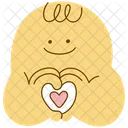 Heart Shaped  Icon