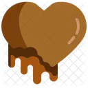 Heart Shaped Chocolate  Icon
