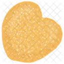 Heart-shaped Cookie  Icon