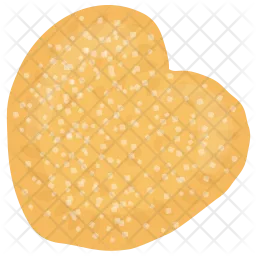 Heart-shaped Cookie  Icon