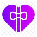 Heart Shaped Gift  Icon