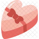 Heart Shaped Gift Box Valentine Valentine Gift Icon