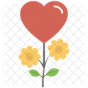 Growing Love Blooming Icon