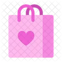 Heart Shopping Bag  Icon