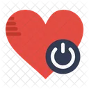 Heart Shutdown  Icon