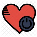 Heart Shutdown  Icon