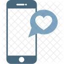 Heart Sign Hotspot Love Via Internet Icon