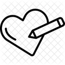 Heart Signature  Icon