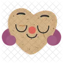 Heart Smiley  Icon