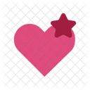 Heart Star Star Heart Icon