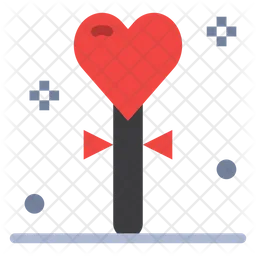 Heart Stick  Icon