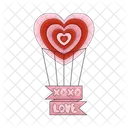 Heart Airdrop Love Heart Icon