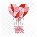 Heart Airdrop Love Heart Icon