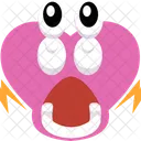 Heart Funny Weird Icon